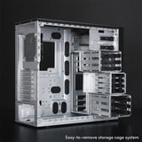 Chieftec BW-01B-OP boîtier midi tower Noir | 1x USB-A | 1x USB-C