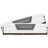 Corsair 32 Go DDR5-5600 Kit, Mémoire vive Blanc, CMK32GX5M2B5600C36W, VENGEANCE DDR5, XMP 3.0