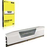 Corsair 32 Go DDR5-5600 Kit, Mémoire vive Blanc, CMK32GX5M2B5600C36W, VENGEANCE DDR5, XMP 3.0