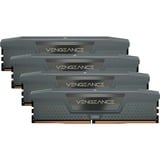 Corsair 64 Go DDR5-6000 (4x 16 Go) Quad-Kit, Mémoire vive Noir, CMK64GX5M4B6000C36, Vengeance, XMP 3.0