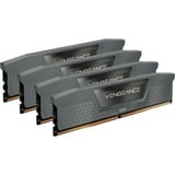 Corsair 64 Go DDR5-6000 (4x 16 Go) Quad-Kit, Mémoire vive Noir, CMK64GX5M4B6000C36, Vengeance, XMP 3.0