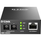 D-Link Convertisseur Gigabit Ethernet DMC-G02SC/E Noir