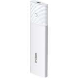 D-Link DSP-111 Boîtier de disques de stockage Enceinte ssd Blanc M.2, Plateau d'entraînement du boîtier Blanc, Enceinte ssd, M.2, M.2, 10 Gbit/s, Connectivité USB, Blanc