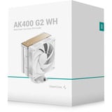 DeepCool AK400 G2 WH, Refroidisseur CPU Blanc/bois