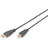 Digitus AK-300105-030-S, Câble Noir
