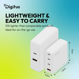 Digitus Chargeur USB GaN 140W, 3x USB-C, 1x USB-A 3x USB-C, 1x USB-A