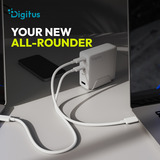 Digitus Chargeur USB GaN 140W, 3x USB-C, 1x USB-A 3x USB-C, 1x USB-A
