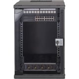 Digitus Kit réseau SOHO Pro 10" 315x300 mm (LxP), Armoire informatique Noir