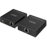Digitus Set d'extension CAT USB 3.2 Gen1, 5Gbps, 100 mètres, Rallonge USB Noir