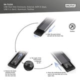 Digitus USB M.2 SSD, Boîtier disque dur Aluminium