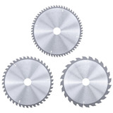 EINHELL Ensemble de lames de scie circulaire HM, Ø 250 x 30mm, 2,5mm, 24 dents / 42 dents / 60 dents, Jeu de lames de scie 