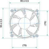 EKL 22226 Refroidisseur CPU 