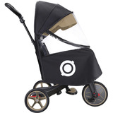 GLOBBER 536-004-2, Bâche Noir/transparent
