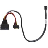 HighPoint Câble adaptateur mSAS SFF8643 > U.2 SFF-8639 NVMe Noir