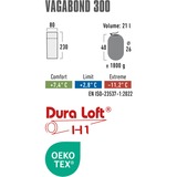 High Peak Sac de couchage de plafond Vagabond 300 Bleu/bleu foncé