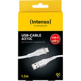 Intenso Câble USB A315C Blanc