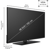 JVC  40" TV LED Noir