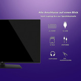 JVC  40" TV LED Noir