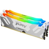 Kingston FURY Kit 32 Go DDR5-6800, Mémoire vive Blanc