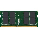 Kingston KCP432SD8/16 module de mémoire 16 Go 1 x 16 Go DDR4 3200 MT/s 260-pin SO-DIMM, Mémoire vive Vert, 16 Go, 1 x 16 Go, DDR4, 260-pin SO-DIMM