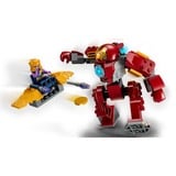 LEGO Marvel - La Hulkbuster d’Iron Man contre Thanos, Jouets de construction 76263