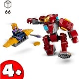 LEGO Marvel - La Hulkbuster d’Iron Man contre Thanos, Jouets de construction 76263