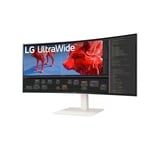 LG 38WR85QC-W écran plat de PC 96,5 cm (38") 3840 x 1600 pixels UltraWide Quad HD LCD Blanc 37.5" Moniteur incurvé  Blanc, 96,5 cm (38"), 3840 x 1600 pixels, UltraWide Quad HD, LCD, 1 ms, Blanc