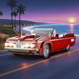 Lumibricks Low Rider - Big Red, Jouets de construction 