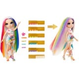 MGA Entertainment Rainbow High Hair Chalk & Style Doll- Amaya (Rainbow), Poupée Rainbow High Hair Chalk & Style Doll- Amaya (Rainbow), Poupée mannequin, Femelle, 4 an(s), Garçon/Fille, 280 mm, Multicolore