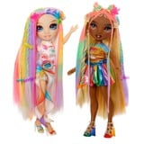 MGA Entertainment Rainbow High Hair Chalk & Style Doll- Amaya (Rainbow), Poupée Rainbow High Hair Chalk & Style Doll- Amaya (Rainbow), Poupée mannequin, Femelle, 4 an(s), Garçon/Fille, 280 mm, Multicolore