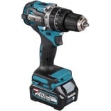 Makita Maki Perceuse à percussion sans fil HP002GA202 40V Bleu/Noir