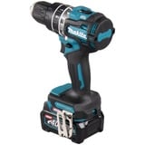 Makita Maki Perceuse à percussion sans fil HP002GA202 40V Bleu/Noir