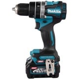 Makita Maki Perceuse à percussion sans fil HP002GA202 40V Bleu/Noir