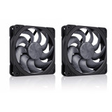 Noctua NF-A12x25 G2 PWM Sx2-PP ventilateurs de boîtier Noir, 2 pièces, 120 x 120 x 25 mm