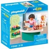 PLAYMOBIL myLife Stand de bonbons, Jouets de construction 