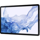 SAMSUNG Galaxy Tab S8+ SM-X800 256 Go 31,5 cm (12.4") Qualcomm Snapdragon 8 Go Wi-Fi 6 (802.11ax) Android 12 Argent, Tablette Argent, 31,5 cm (12.4"), 2800 x 1752 pixels, 256 Go, 8 Go, Android 12, Argent