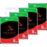 Seagate IronWolf NAS 4 x 8 TB Bundle, Disque dur 