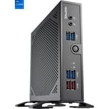 Shuttle XPC slim Barebone DS50U7, i7-1355U, 2x LAN (1x 2.5Gbit ,1x 1Gbit), 1xCOM,1xHDMI,1xDP, 1x VGA, fanless, fonctionnement permanent 24/7 Noir, i7-1355U, 2x LAN (1x 2.5Gbit ,1x 1Gbit), 1xCOM,1xHDMI,1xDP, 1x VGA, fanless, fonctionnement permanent 24/7, 1,3L mini PC, Mini PC type barebone, DDR5-SDRAM, PCI Express, Série ATA III, Ethernet/LAN, 90 W