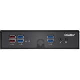 Shuttle XPC slim Barebone DS50U7, i7-1355U, 2x LAN (1x 2.5Gbit ,1x 1Gbit), 1xCOM,1xHDMI,1xDP, 1x VGA, fanless, fonctionnement permanent 24/7 Noir, i7-1355U, 2x LAN (1x 2.5Gbit ,1x 1Gbit), 1xCOM,1xHDMI,1xDP, 1x VGA, fanless, fonctionnement permanent 24/7, 1,3L mini PC, Mini PC type barebone, DDR5-SDRAM, PCI Express, Série ATA III, Ethernet/LAN, 90 W