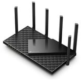TP-Link Archer AX5400 routeur sans fil Gigabit Ethernet Tri-bande (2,4 GHz / 5 GHz / 6 GHz) Noir Noir, Wi-Fi 6E (802.11ax), Tri-bande (2,4 GHz / 5 GHz / 6 GHz), Ethernet/LAN, Noir, Routeur