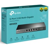 TP-Link TL-SG105-M2 commutateur réseau Non-géré 2.5G Ethernet (100/1000/2500) Noir, Switch Gris, Non-géré, 2.5G Ethernet (100/1000/2500)