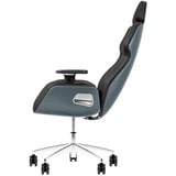 Thermaltake Chaise de jeu ARGENT E700 Space Gray Tissu Pied-de-poule, Siège gaming Gris/Noir