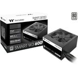 Thermaltake Smart W3 0600W alimentation 600 watt 2x PCIe
