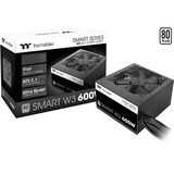 Thermaltake Smart W3 0600W alimentation  600 watt 2x PCIe