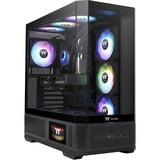 Thermaltake View 370 TG ARGB boîtier midi tower Noir | 2x USB-A | 1x USB-C | RGB | Verre Trempé