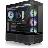 Thermaltake View 370 TG ARGB boîtier midi tower Noir | 2x USB-A | 1x USB-C | RGB | Verre Trempé