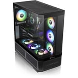 Thermaltake View 370 TG ARGB boîtier midi tower Noir | 2x USB-A | 1x USB-C | RGB | Verre Trempé