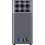 UGREEN DH2300 + 2x 6 TB Seagate IronWolf HDD Pack, NAS Noir