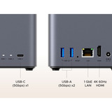 UGREEN DH2300 + 2x 6 TB Seagate IronWolf HDD Pack, NAS Noir