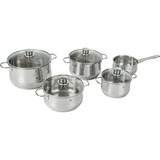 WMF Diadem Plus 0733556040 lot de casseroles 9 pièce(s), Ensemble de pot Acier inoxydable, Ensemble d’ébullition, Acier inoxydable, Acier inoxydable, Acier inoxydable, Acier inoxydable, Acier inoxydable